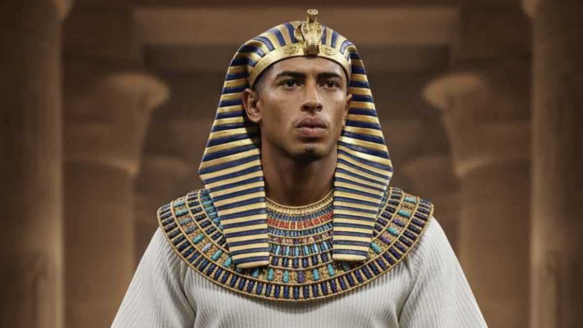 ما حقيقية صورة جود بيلينغهام بالزي الفرعوني؟ (شاهد)