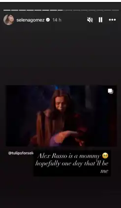 منشور سيلينا غوميز على انستغرام