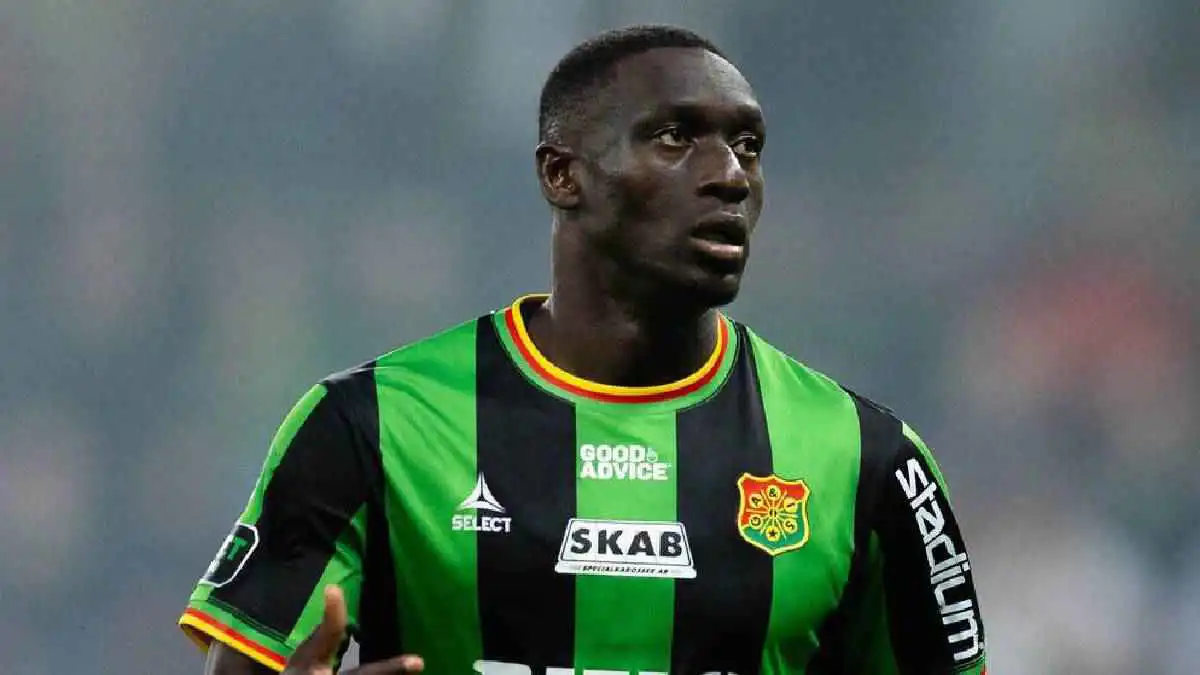 الإيفواري إبراهيم دياباتيه لاعب جايس السويدي