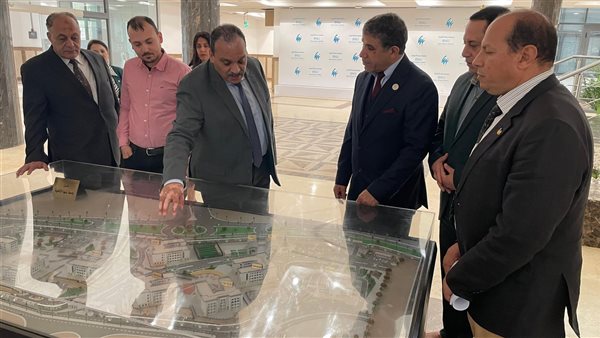 رئيس جامعة بنها الأهلية يستقبل وفداً من جامعة العرب للعلوم الطبية والتكنولوجيا بدولة ليبيا