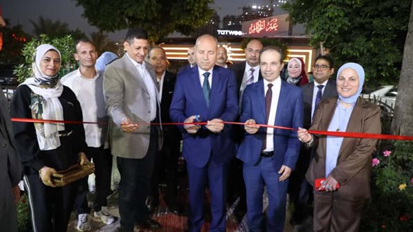 محافظ القاهرة يفتتح معرض زهور مصر ومنتجات الخريف