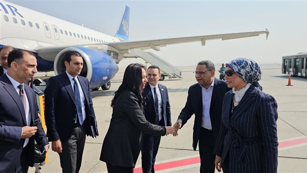 وزيرة التضامن الاجتماعي تصل محافظة الأقصر