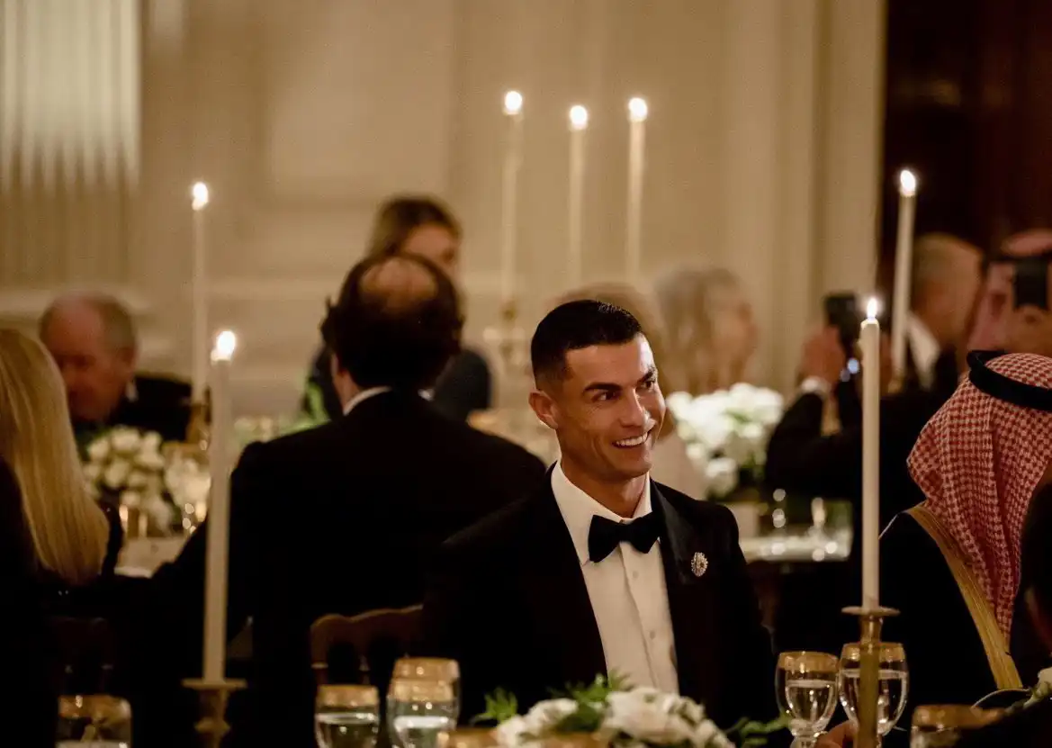 لقاء كريستيانو رونالدو وترامب