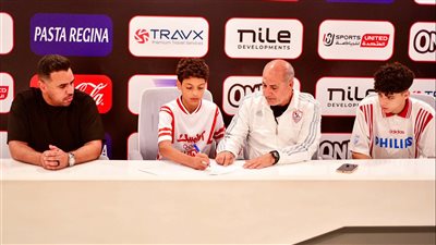 الزمالك يضم نجلي محمد صبري لقطاع الناشئين بالنادي