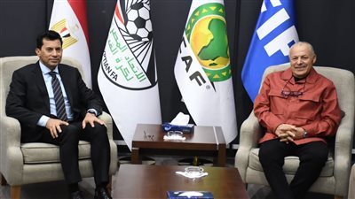 وزير الرياضة وأبو ريدة يبحثان دعم المنتخبات واكتشاف الموهوبين