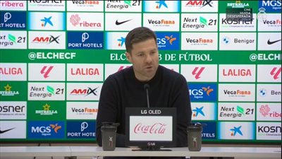 تشابي ألونسو بعد التعادل أمام إلتشي: لسنا سعداء.. وريال مدريد مطالب بالرد في أوقات الشدة