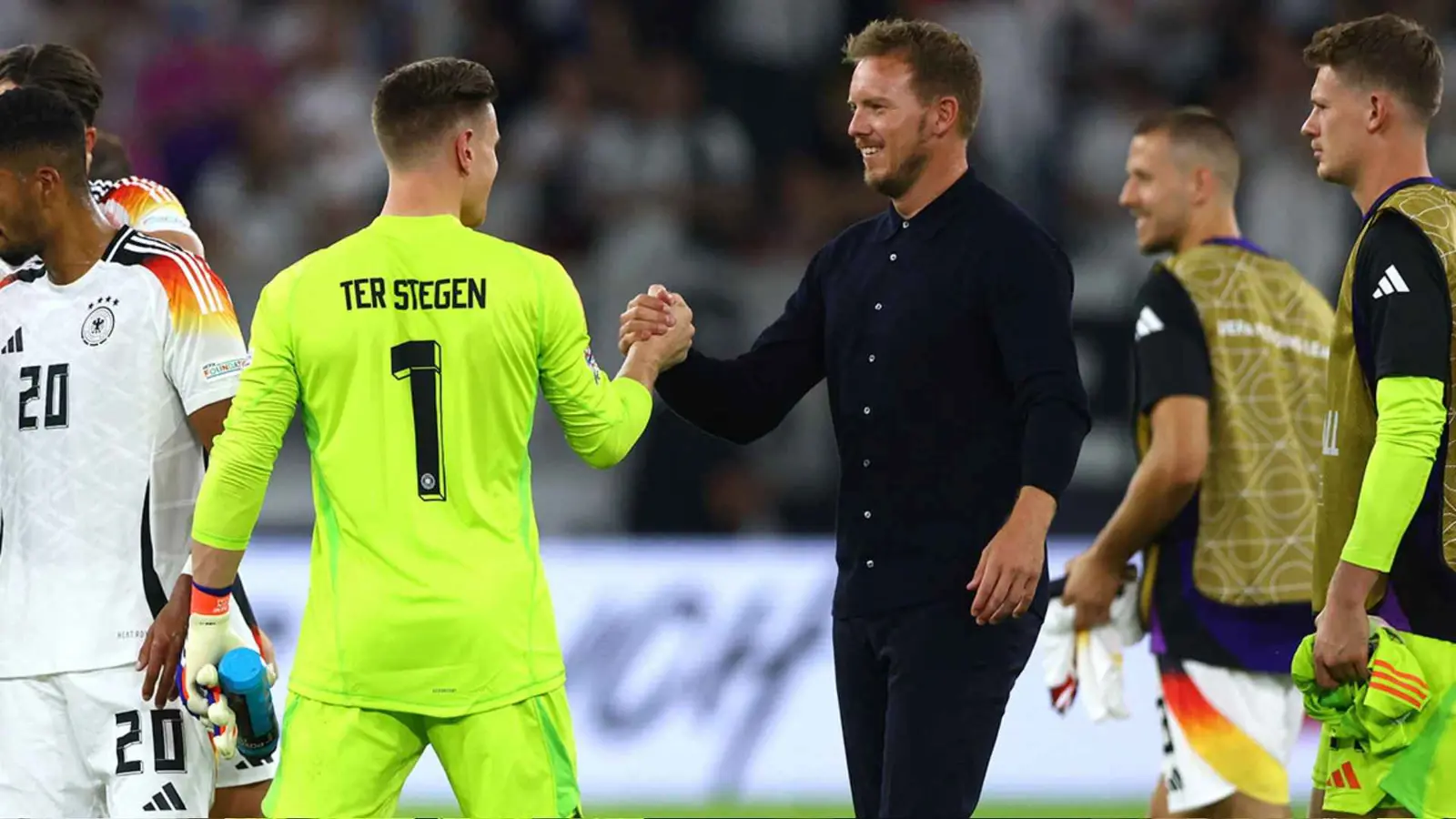  ناغلزمان مع تير شتيغن