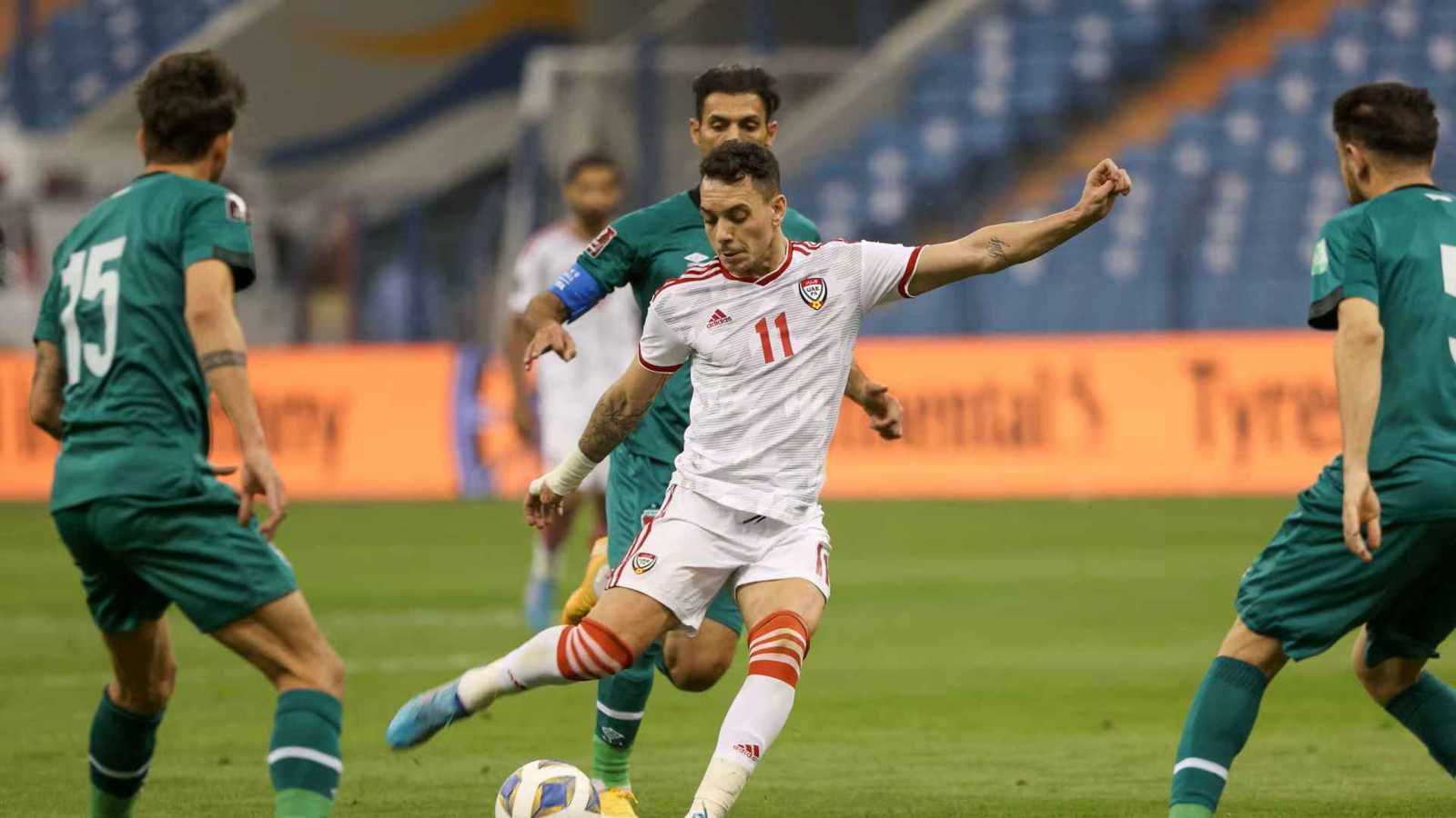 4 عوامل تشعل صدام الإمارات والعراق في الملحق الآسيوي لتصفيات كأس العالم