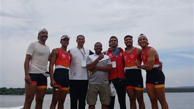 مصر تحصد 9 ميداليات في ختام بطولة الأفريقية للتجديف الكلاسيك