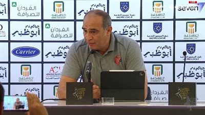 علي ماهر مدرب سيراميكا كليوباترا: قدمنا مباراة محترمة أمام الأهلي ونطالب بالعدالة والتحكيم العادل