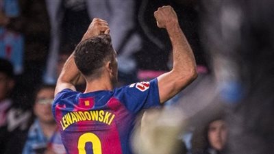 هاتريك روبرت ليفاندوفسكي يقود برشلونة للفوز على سيلتا فيجو (2/4) في الدوري الإسباني