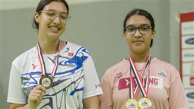 إنجازات مصرية في الريشة الطائرة..الشقيقتان نور وفريدة فكري يواصلان التألق محليا وقاريا