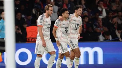 بايرن ميونخ الألماني يفوز على باريس سان جيرمان الفرنسي (1/2) في دوري أبطال أوروبا