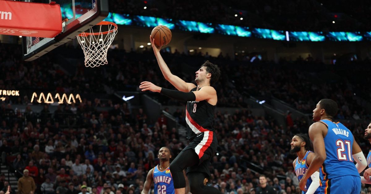 NBA.. تريل بليزرز يلحق بثاندر الخسارة الأولى هذا الموسم