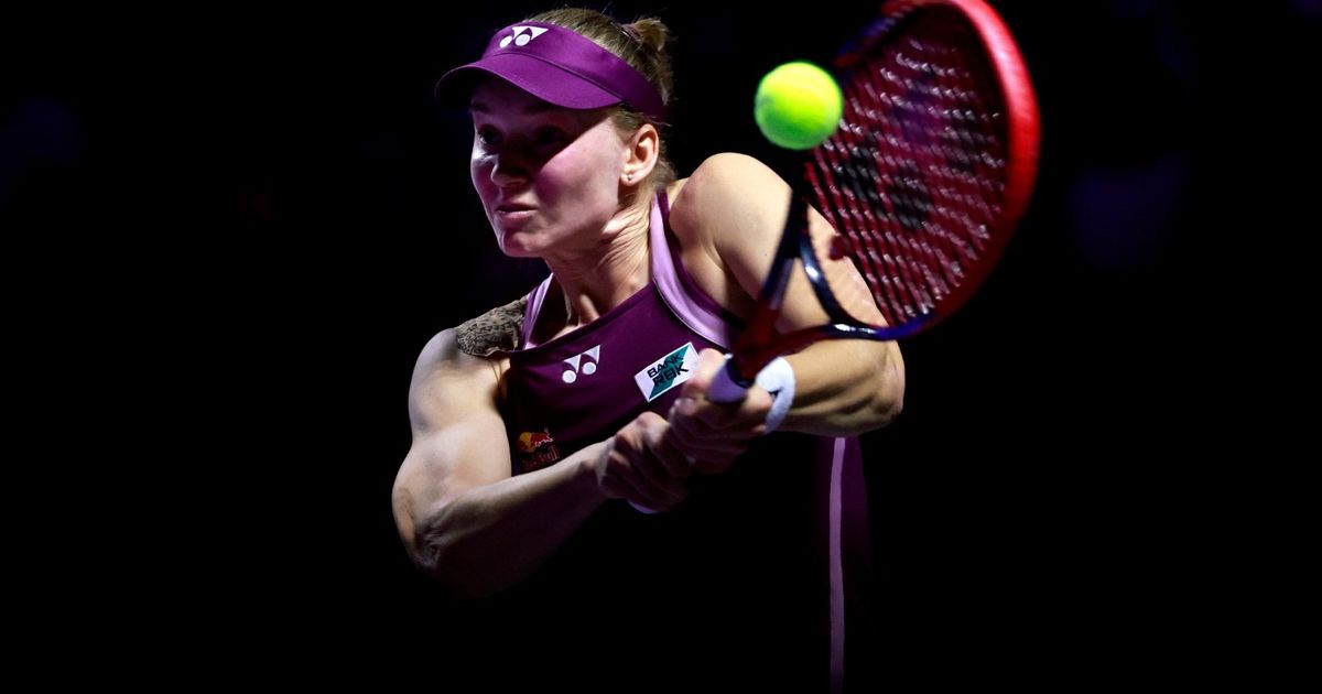 ريباكينا تتأهل لنهائي البطولة الختامية للتنس في الرياض