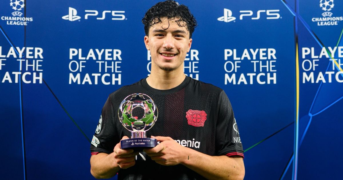 الجزائري إبراهيم مازة أفضل لاعب في مباراة ليفركوزن وبنفيكا