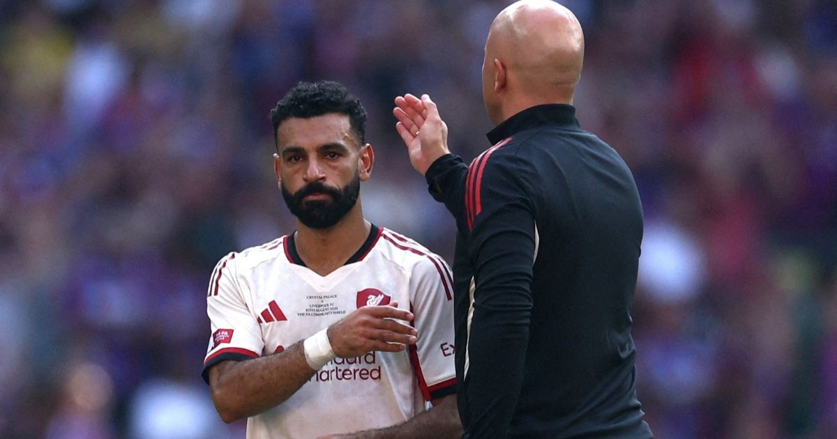 مدرب ليفربول يشرح سبب استبعاد صلاح من التشكيلة الأساسية