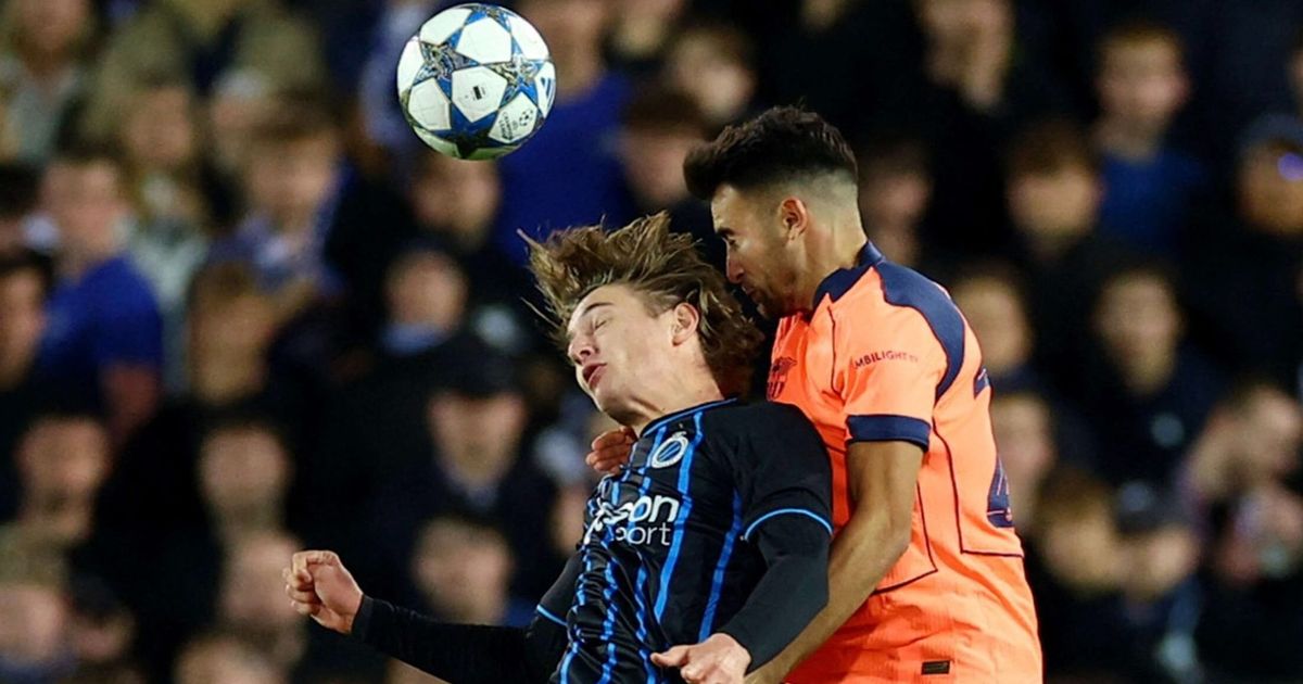 برشلونة يعلن إصابة إيريك غارسيا بكسر في الأنف