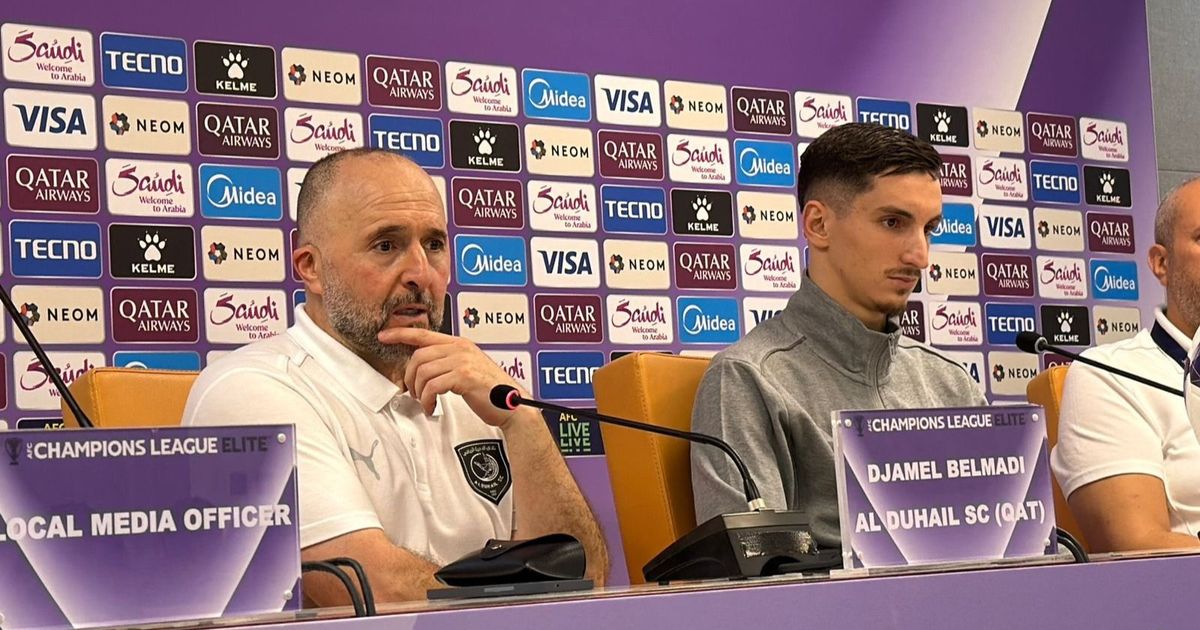 بلماضي يكشف سر تألق لاعبي الدحيل أمام الأندية السعودية