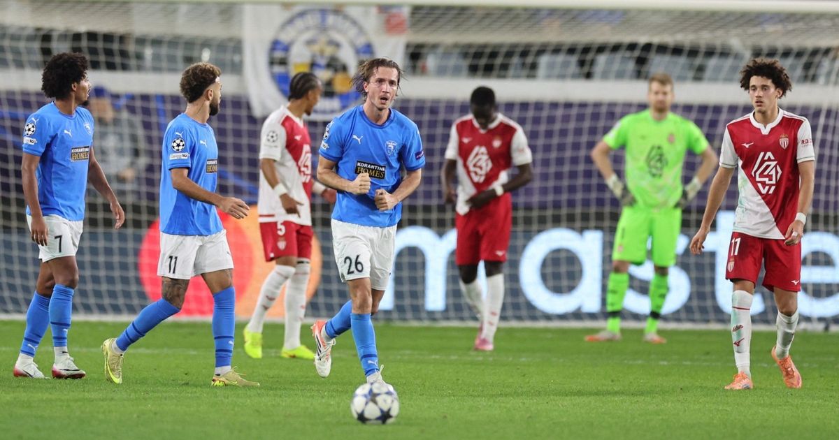 موناكو يتعثر وكوبنهاغن يفوز بصعوبة في دوري أبطال أوروبا