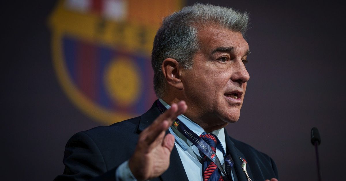 جوان لابورتا رئيس برشلونة متهم بالاحتيال