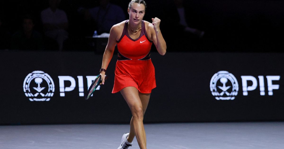 سابالينكا تبلغ نهائي البطولة الختامية في الرياض ضد ريباكينا