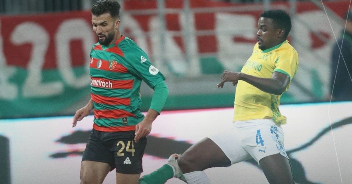 مولودية الجزائر يسقط في فخ التعادل أمام صنداونز