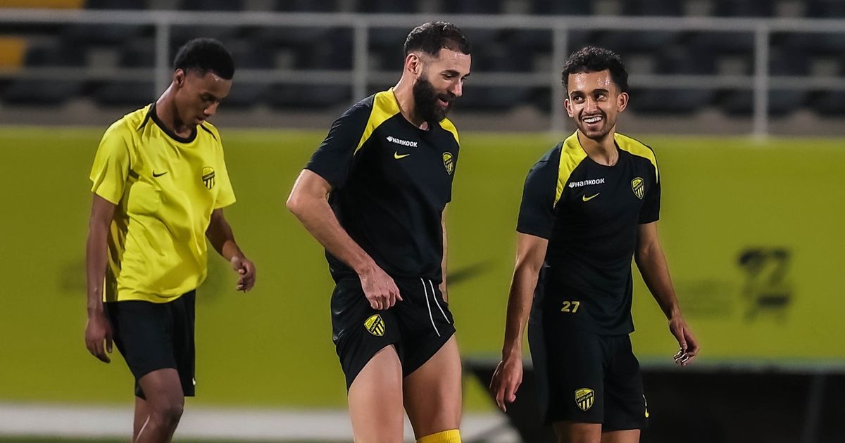 كريم بنزيما في لقاء خاص أمام الرياض بدوري روشن السعودي