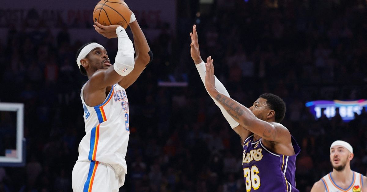 NBA.. جيلجيوس ألكسندر يقود ثاندر لسحق ليكرز بفارق 29 نقطة