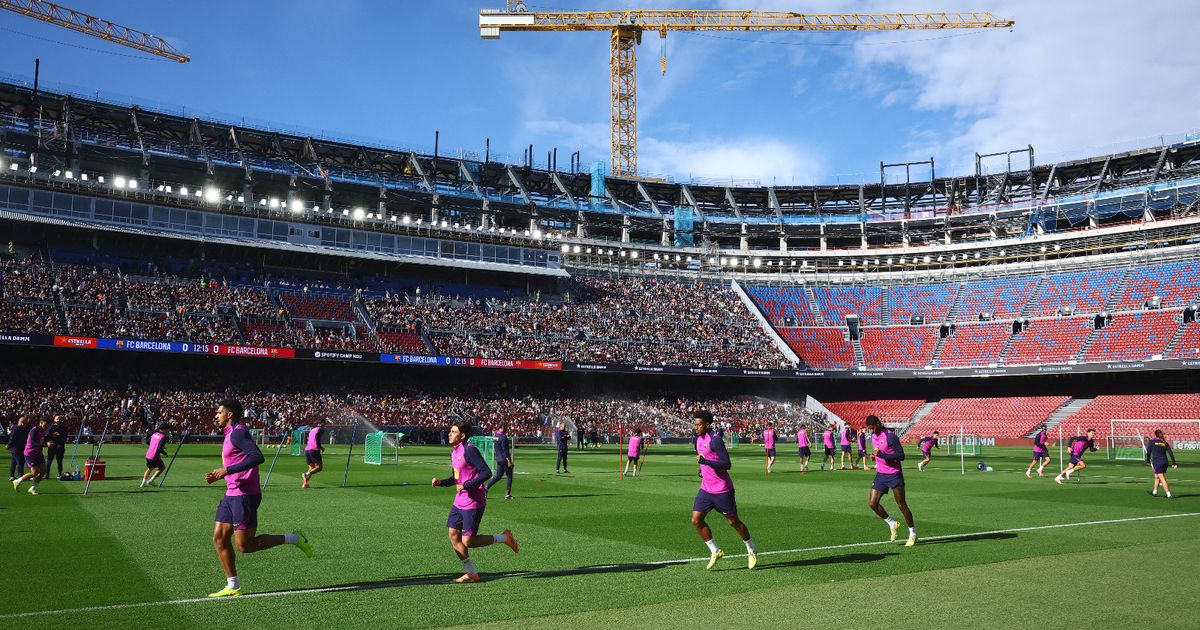 فرحة لبرشلونة: العودة إلى “كامب نو” ومشاركة غارسيا بالتدريب