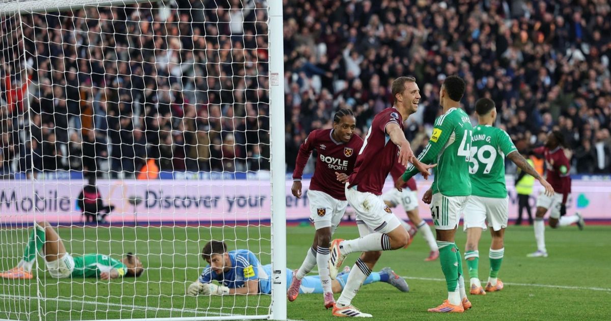 وست هام يهزم نيوكاسل محققاً أول فوز على ملعبه منذ 8 أشهر