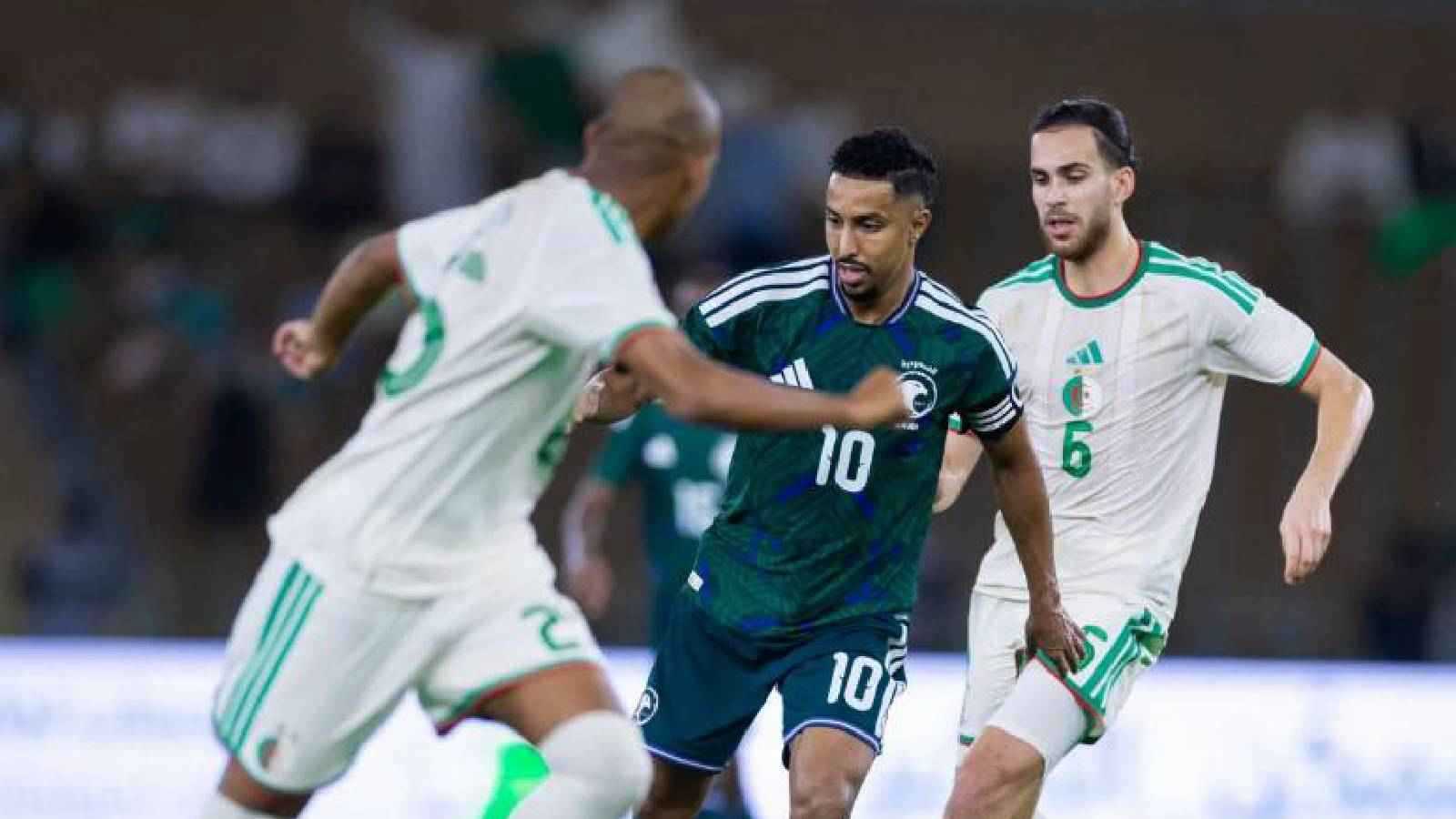 أكثر لاعب أبهر الجمهور في مباراة السعودية والجزائر