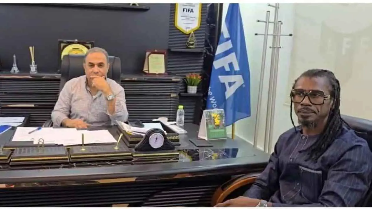 أليو سيسيه مع عبد المولى المغربي