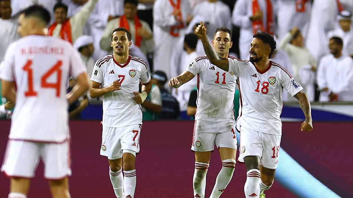 الموعد والقنوات الناقلة لمباراة الإمارات والعراق في تصفيات كأس العالم