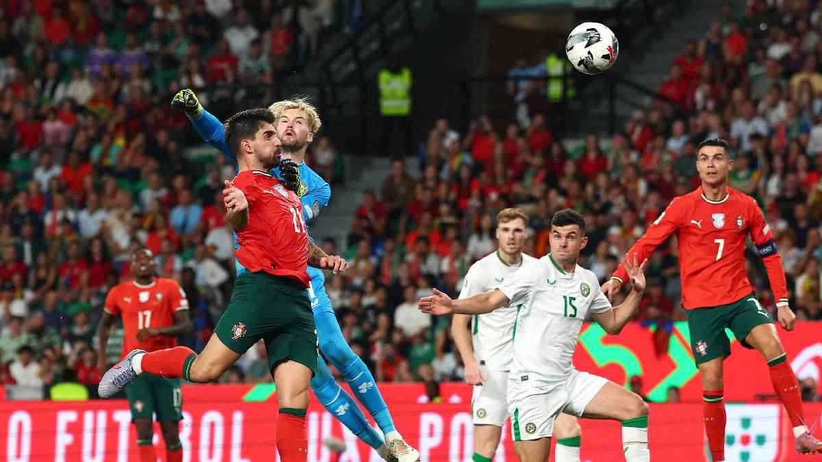 الموعد والقنوات الناقلة لمباراة البرتغال وأيرلندا في تصفيات كأس العالم