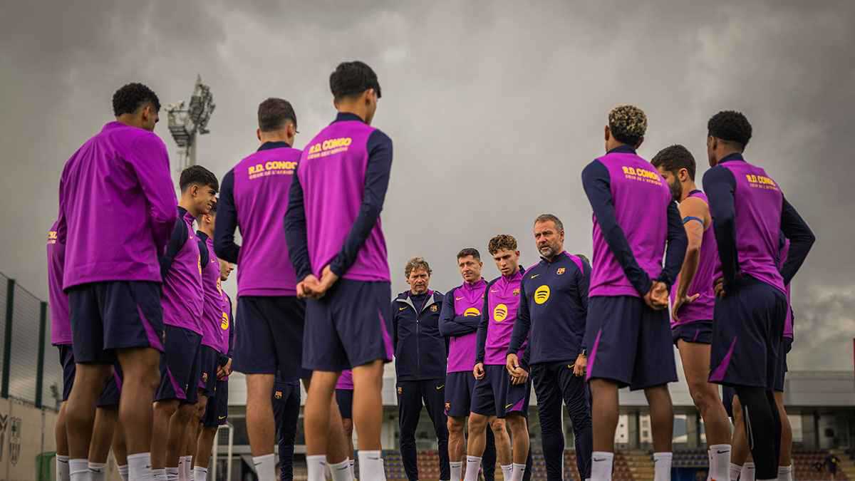 تراجع الحالة البدنية للاعبي برشلونة يثير أزمة كبيرة