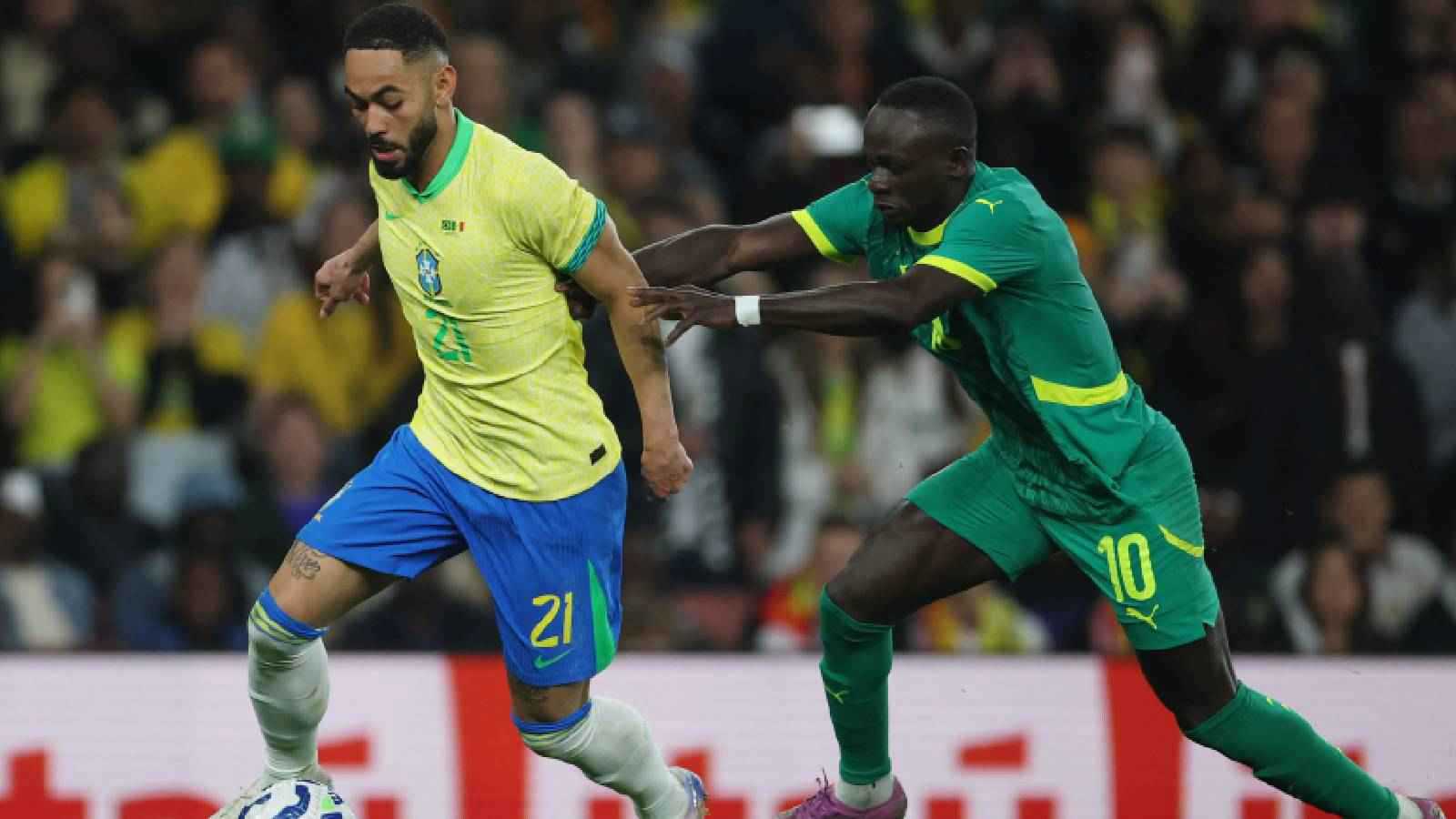 ثلاثي الدوري السعودي.. ماذا قدم كوليبالي وميندي وساديو ماني أمام البرازيل؟