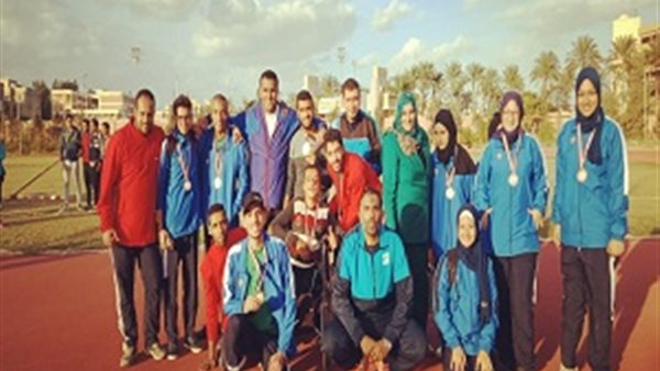 جامعة بنها تحصد 18 ميدالية في بطولة الجامعات لذوي الاحتياجات الخاصة بالإسكندرية