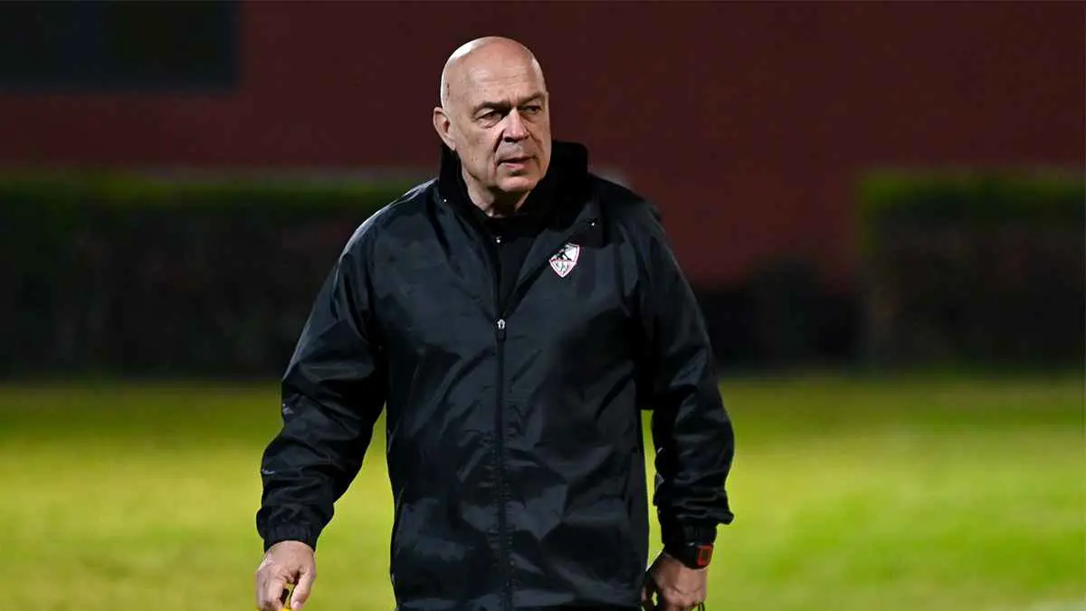 كريستيان غروس مدرب نادي الزمالك المصري