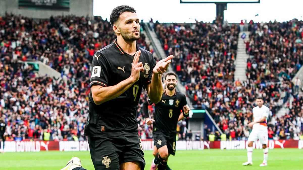 صاحب “الهاتريك”.. هل عثر منتخب البرتغال على مهاجم أفضل من رونالدو؟