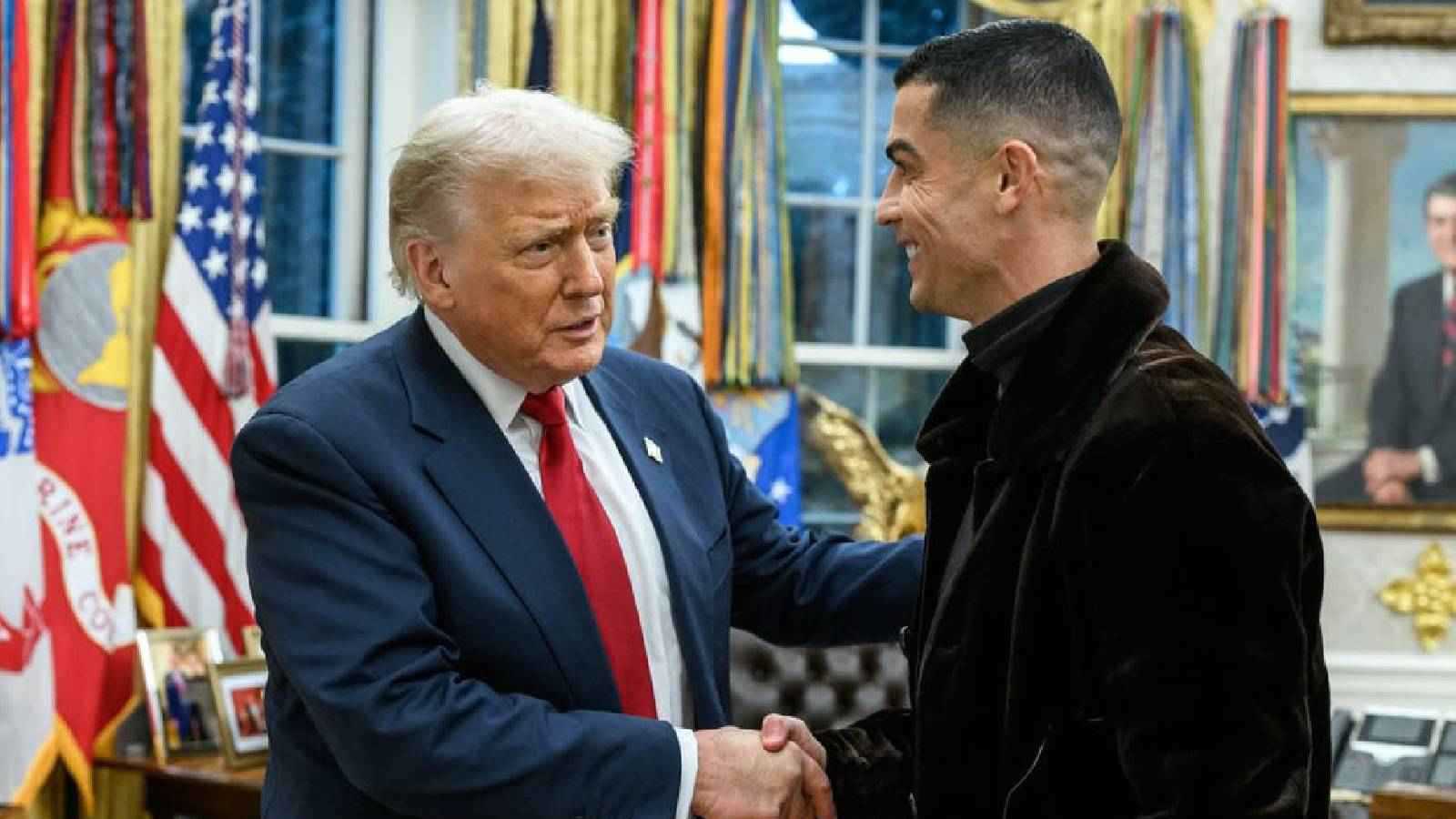 ضربة لميسي وبيكهام.. كم سيكسب كريستيانو رونالدو من مقابلة ترامب؟