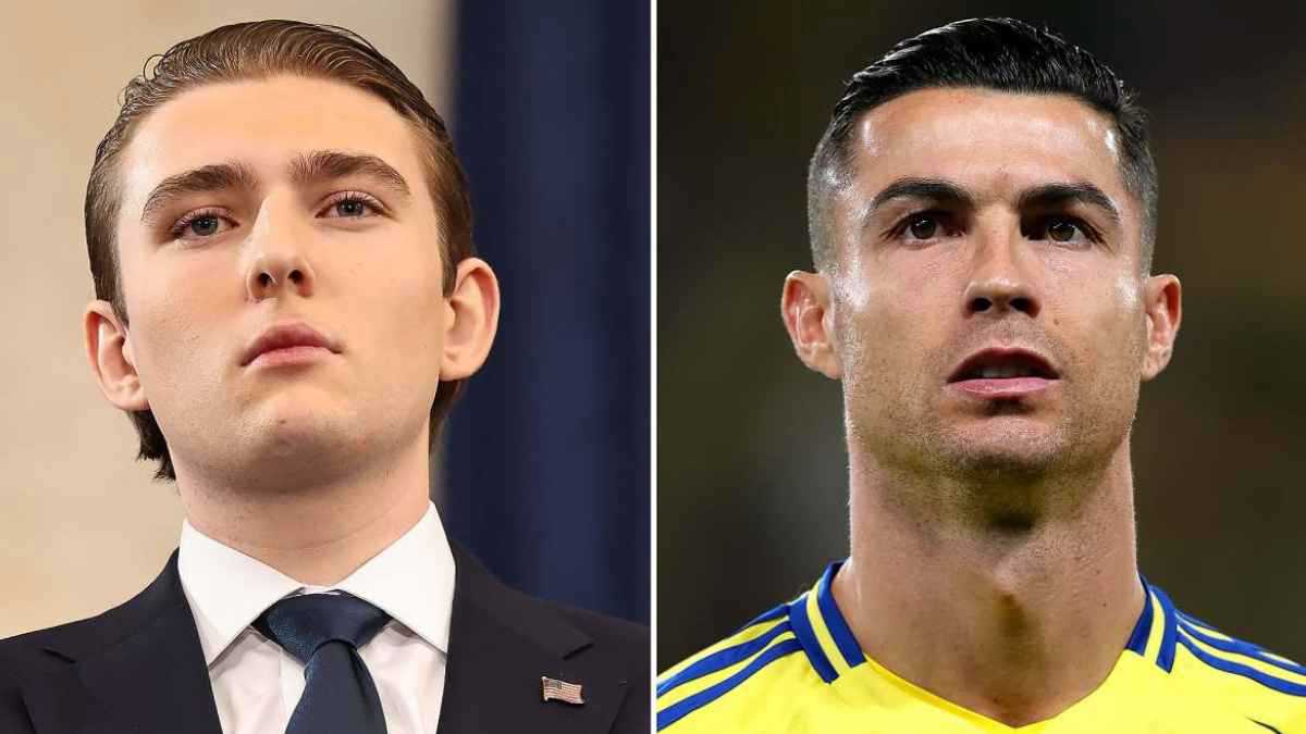 فضله على ميسي.. من هو نجل ترامب الذي يعشق كريستيانو رونالدو؟