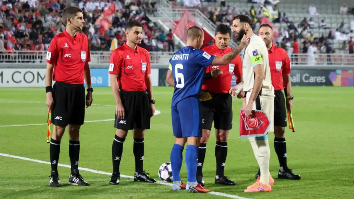 من مباراة الاتحاد والدحيل