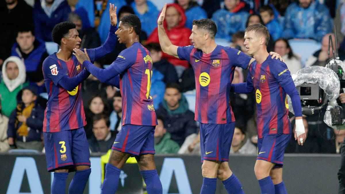 ليس ليفاندوفسكي فقط.. أكثر لاعب أبهر جمهور برشلونة أمام سيلتا فيغو