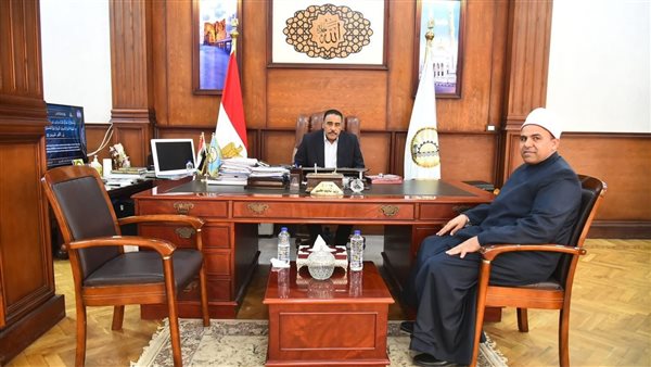 محافظ مطروح يستقبل مدير عام مديرية أوقاف مطروح