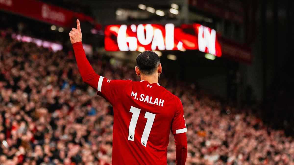 محمد صلاح يقتحم تاريخ ليفربول برقم لم يحققه سوى أسطورتان فقط