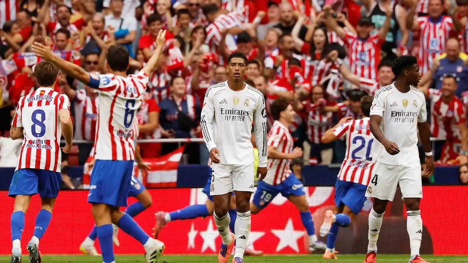 حزن لاعبي ريال مدريد بعد خماسية أتلتيكو مدريد