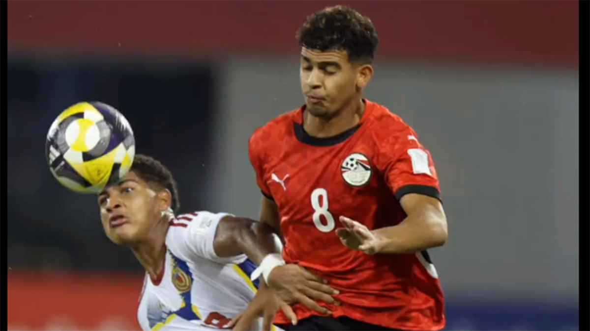 ملخص وأهداف ونتيجة مباراة مصر وفنزويلا في كأس العالم للناشئين