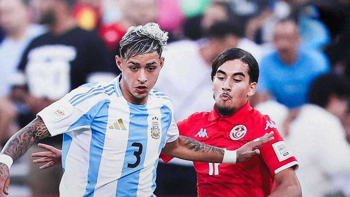 ملخص وهدف ونتيجة مباراة تونس ضد الأرجنتين في كأس العالم للناشئين