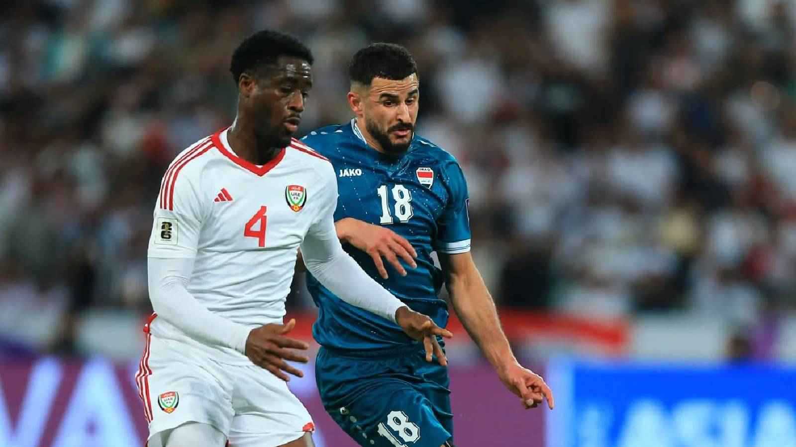 منتخب العراق يخطف بطاقة الملحق العالمي بفوز قاتل على الإمارات (فيديو)